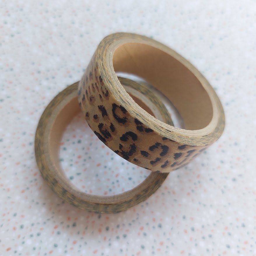 1 roll washi tape - luipaard print, Ophalen of Verzenden, Nieuw, Versiering of Embellishment, Overige merken