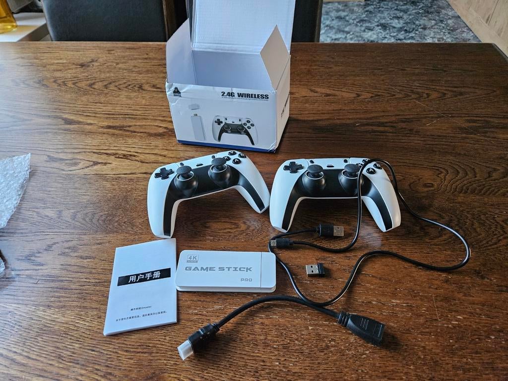 Nieuwe Gaming Set Quantum Play Gaming Stick met 30k+ Spellen, Spelcomputers en Games, Spelcomputers | Overige, Nieuw, Overige merken