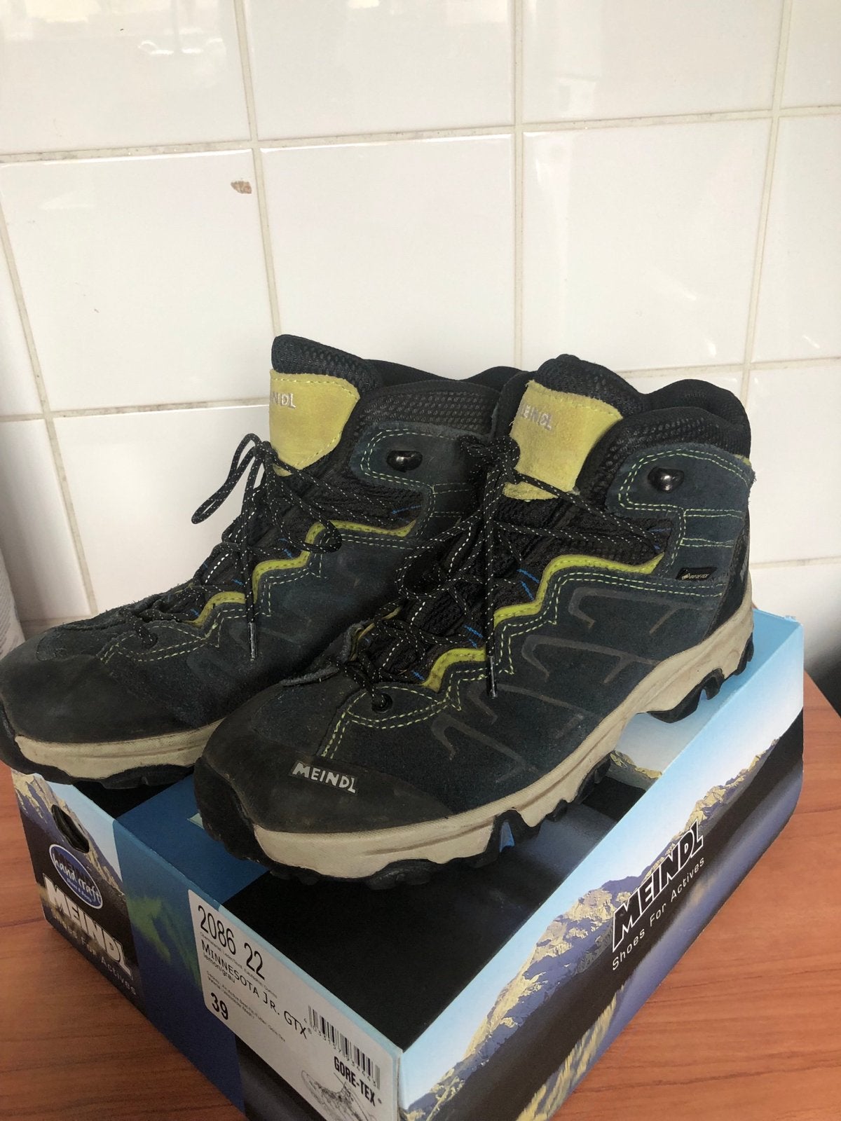 Meindl maat 39 Wandelschoenen Minnesota Jr. GTX, Ophalen of Verzenden, Gebruikt, Schoenen