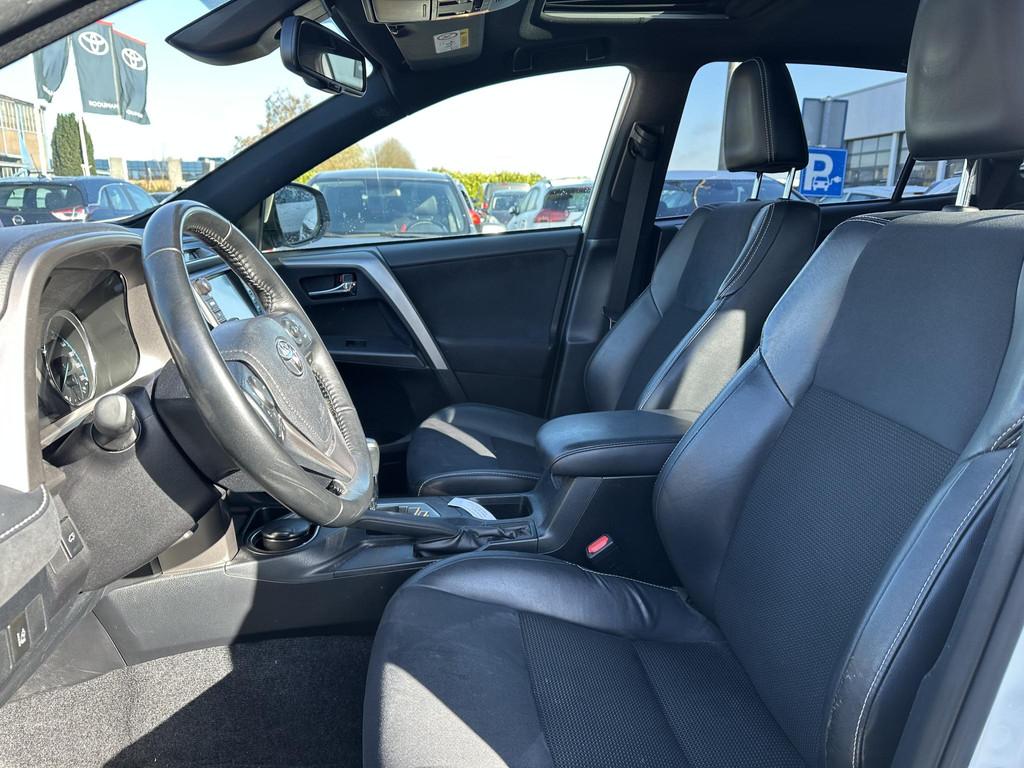 Toyota RAV4 2.5 Hybrid AWD Style Schuif/-kanteldak! Keyless,, Automaat, 12 maanden, Gebruikt, Euro 6