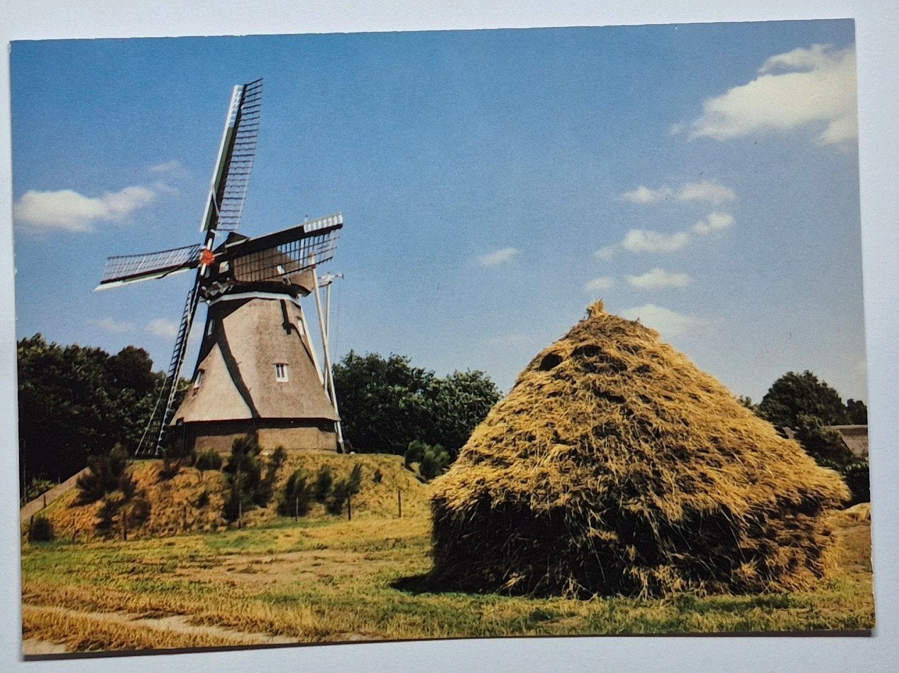 Aalden ( Dr. ) Molen Jantina Helling, Verzamelen, Ophalen of Verzenden, 1980 tot heden, Ongelopen, Drenthe