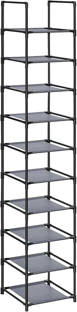 Schoenenrek 10 lagen - Ruimtebesparend en modulair - Nieuw, Ophalen of Verzenden, Nieuw, Grijs