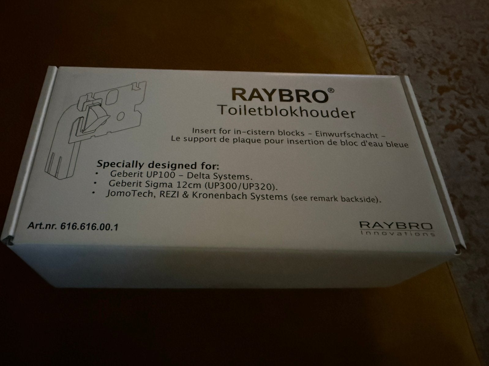 Nieuw! Raybro Toiletblokhouder UP100, 300, 320, Ophalen of Verzenden, Nieuw, Toilet