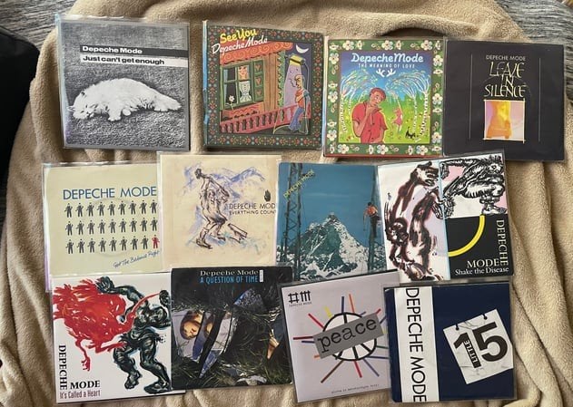Depeche Mode Singles Collectie - Uitstekende Staat Vinyl, Ophalen of Verzenden, Zo goed als nieuw, Pop