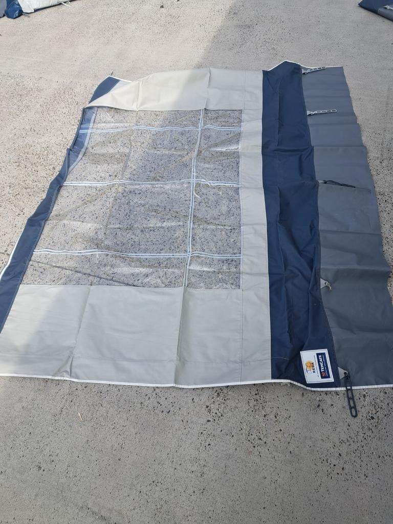 Zijwanden REDA Ten Cate luifel 2.3m breed, 1.93m hoog, Ophalen