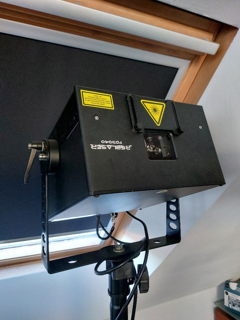 Laser 3W RGB (x2)  Lightspace venus 2     µ1t, Muziek en Instrumenten, Licht en Laser, Ophalen of Verzenden, Laser