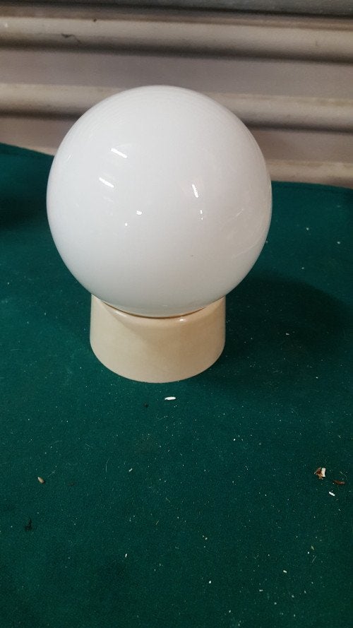 lampenbol vintage  glas,, Ophalen of Verzenden, 'T Olde Gre-j, Info@toldegrej.nl, Endepoelstraat 20f Didam