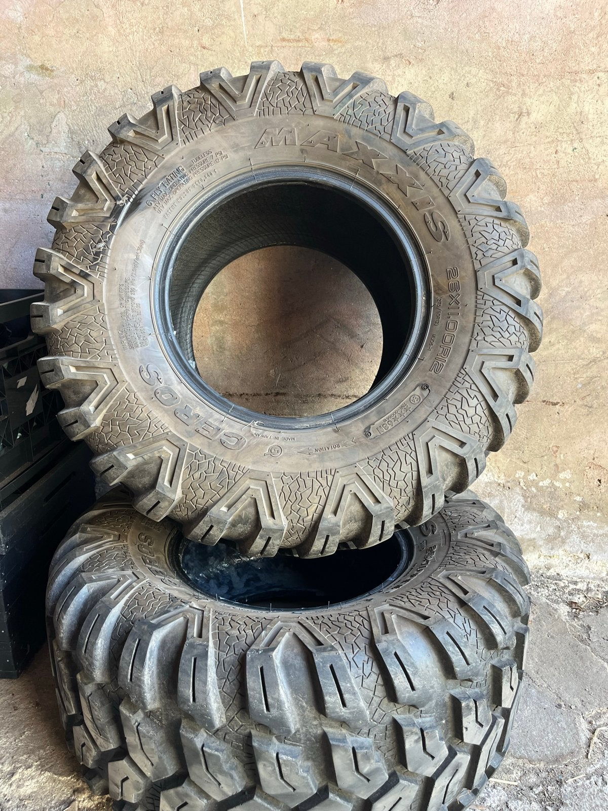Maxxis Ceros Quad Banden 26 inch, Gebruikt, 275 mm, All Season, Band(en)