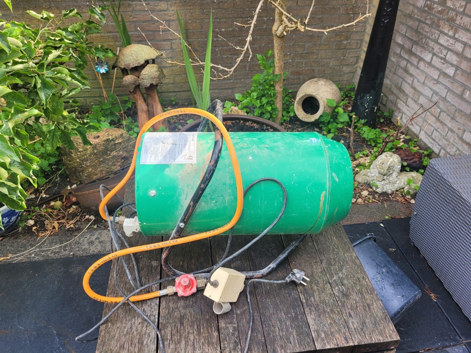 Robuust heteluchtkanon - Ideaal voor grote ruimtes, Ophalen, Gebruikt, Verwarmen, 100 m³ of groter