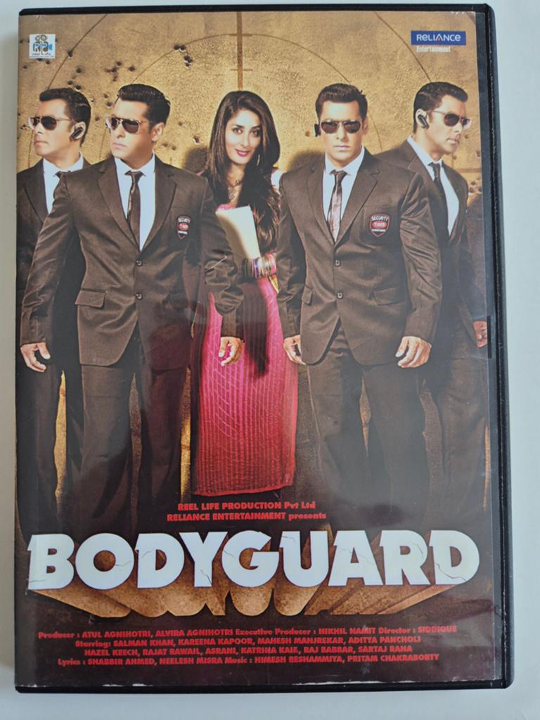 Bodyguard (Bollywood) DVD - Actie/Romantiek, Vanaf 12 jaar, Ophalen of Verzenden, Zo goed als nieuw, Actiethriller