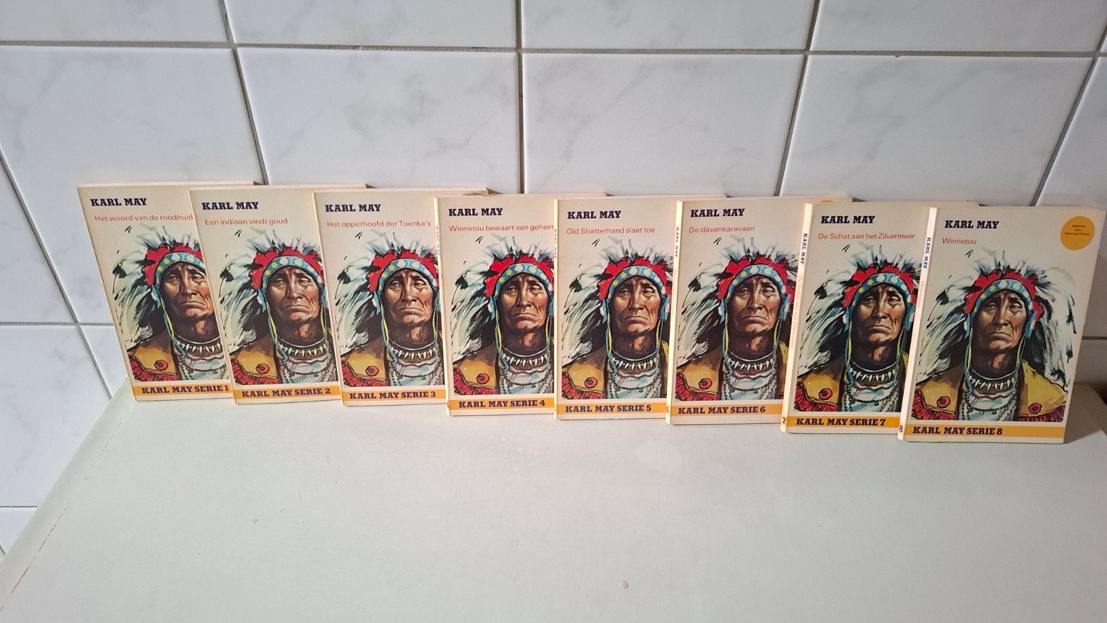 Karl May Serie 1-8 - Complete Set, Ophalen of Verzenden, Gelezen, Karl May, Europa overig