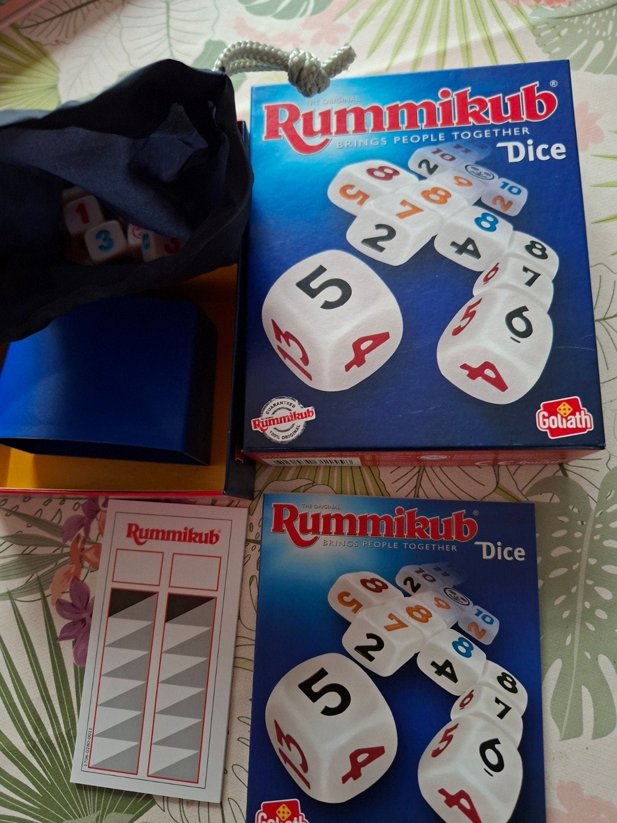 Spel Rummikub dice als nieuw, Ophalen of Verzenden, Zo goed als nieuw