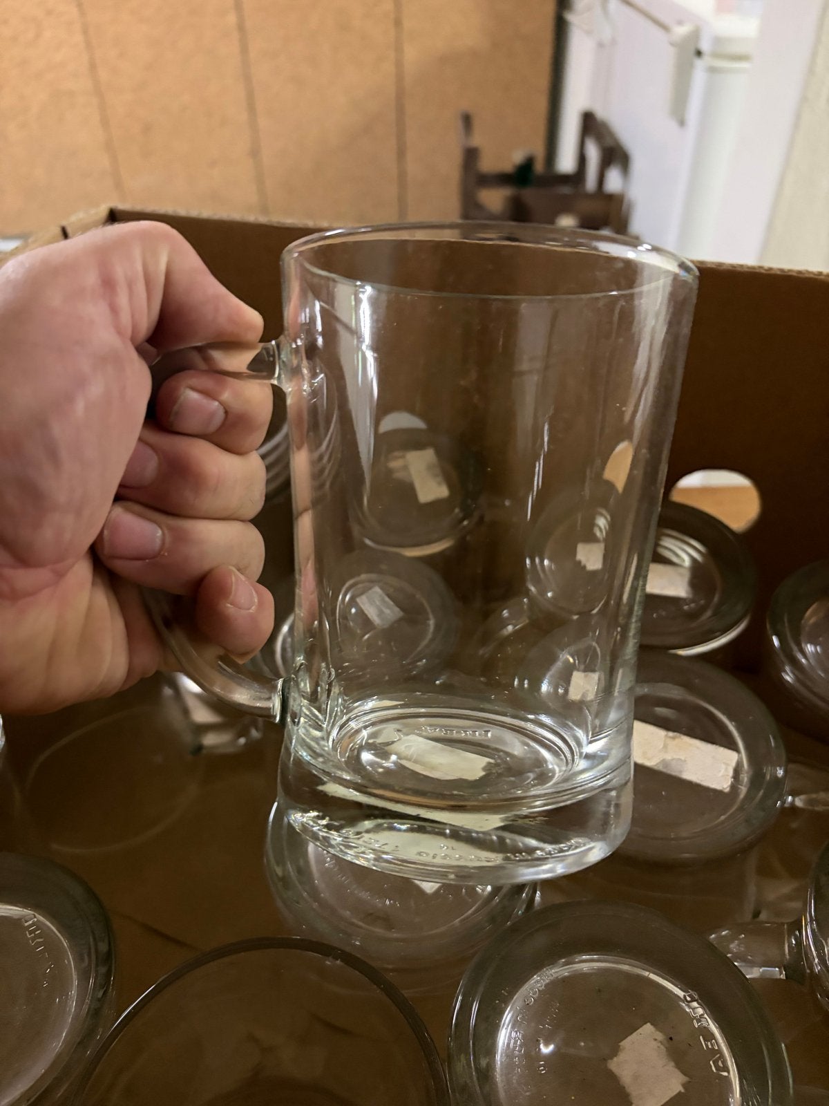 15 IKEA 0,5 liter bierpullen, Ophalen, Gebruikt, Glas, IKEA