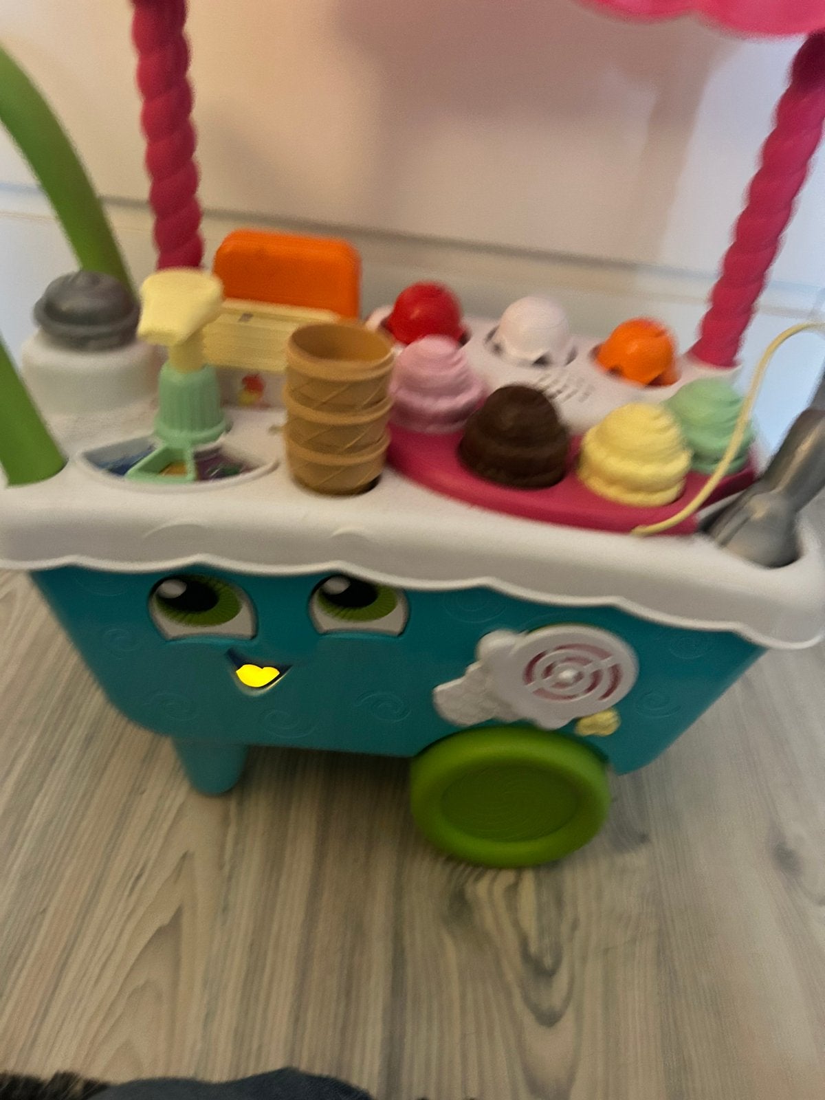 VTech Schep & Leer IJscokar, Ophalen, Zo goed als nieuw, Jongen of Meisje