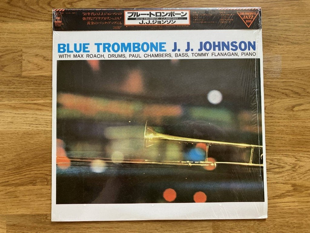 J.J. Johnson / Blue Trombone, 1980 tot heden, Ophalen of Verzenden, Zo goed als nieuw, 12 inch