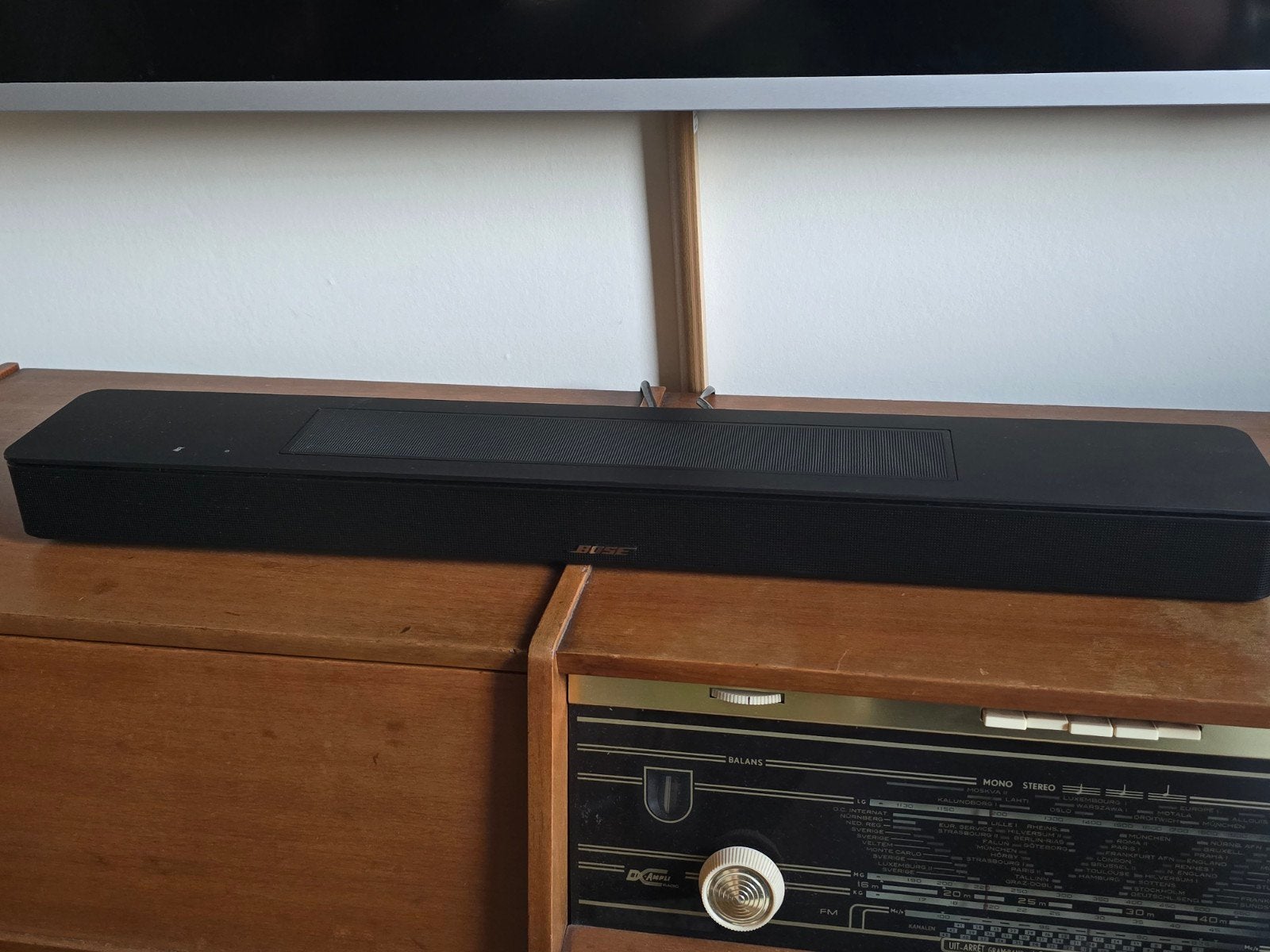 Bose Smart Soundbar met Dolby Atmos en, Ophalen of Verzenden, Bluetooth, Zo goed als nieuw