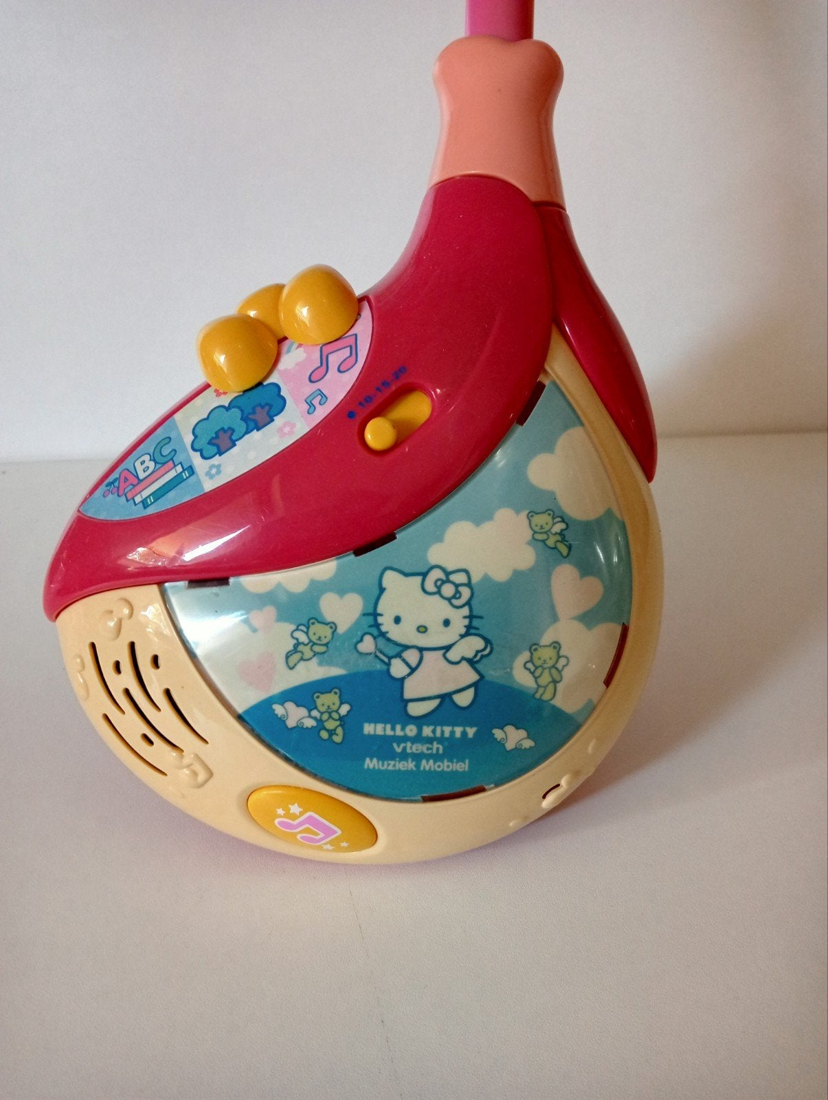 VTech Hello Kitty Muziek Mobiel voor babybedje, Ophalen of Verzenden, Gebruikt, Mobiel