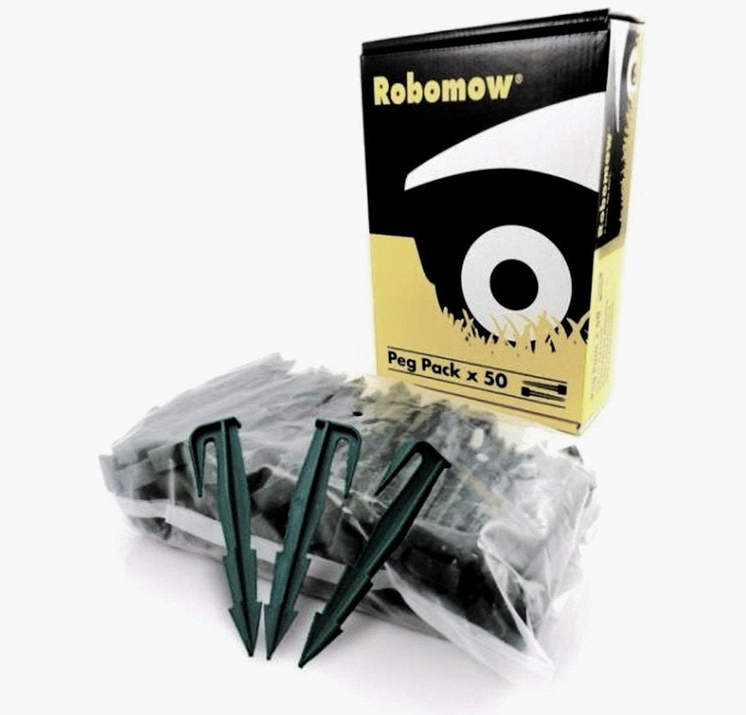 Robomow Draadpinnen (50x per zakje) 
(MRK7101A), Cirkelmaaier, Robomow, Minder dan 30 cm, Accu-grasmaaier