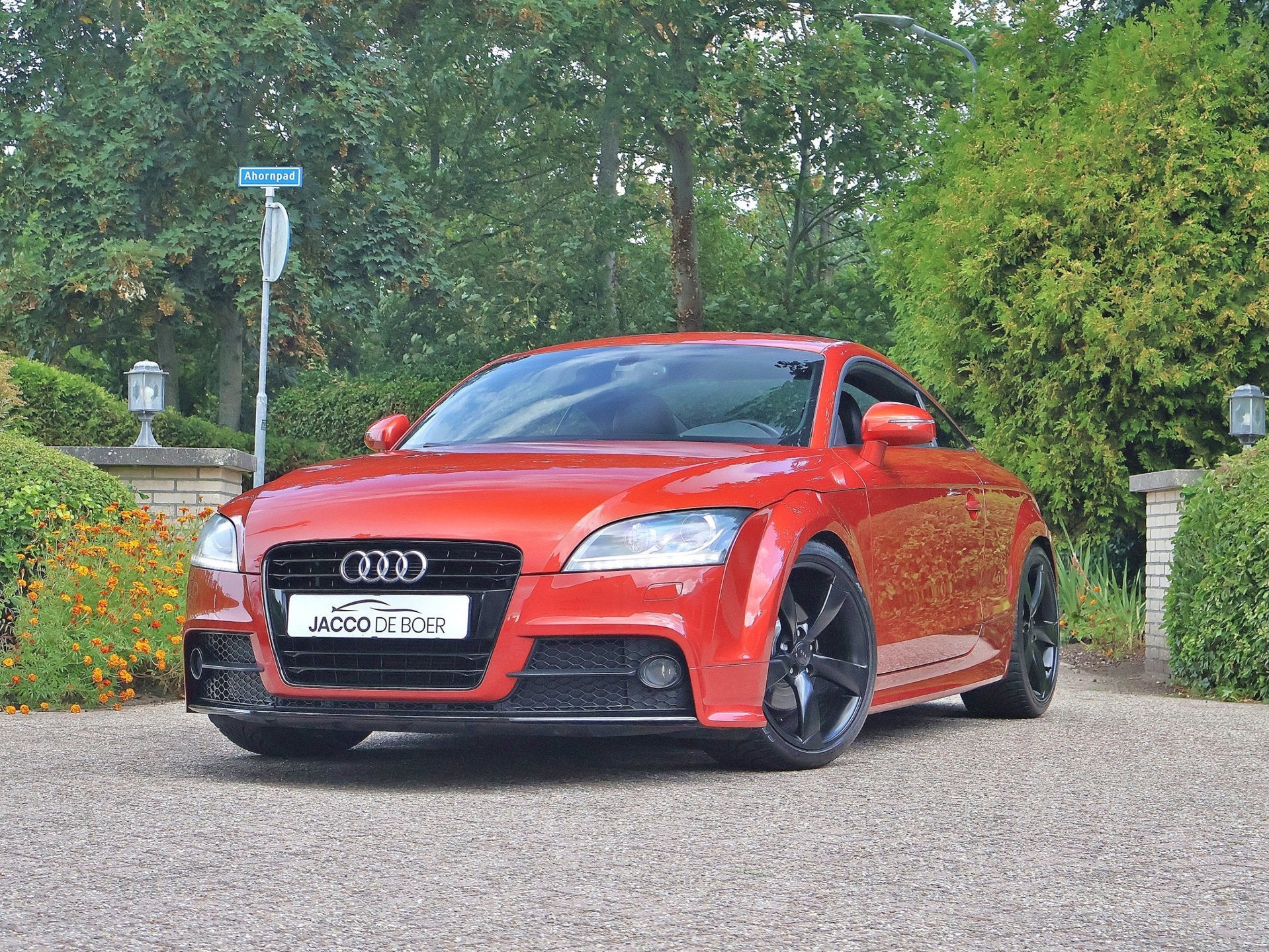 Audi TT TFSI Bose Leer TTS-optic 2e Eig, Auto's, Voorwielaandrijving, Dealer onderhouden, Gebruikt, Zwart
