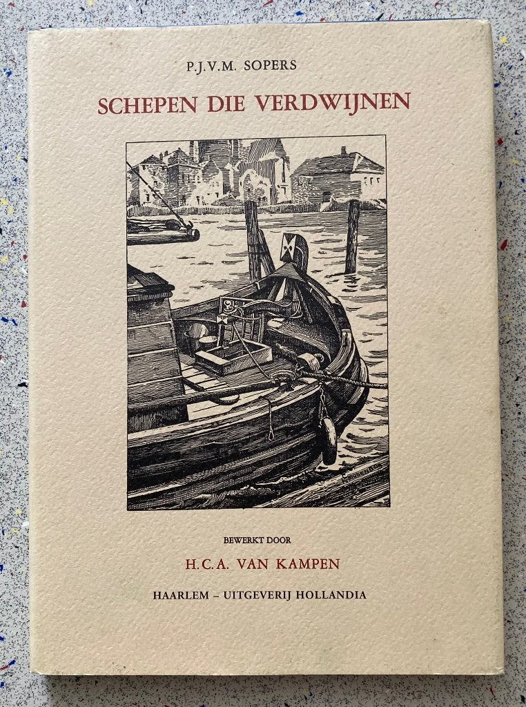 Schepen die verdwijnen - P.J.V.M. Sopers, Verzenden, Zo goed als nieuw, Zeilboot, Boek of Tijdschrift