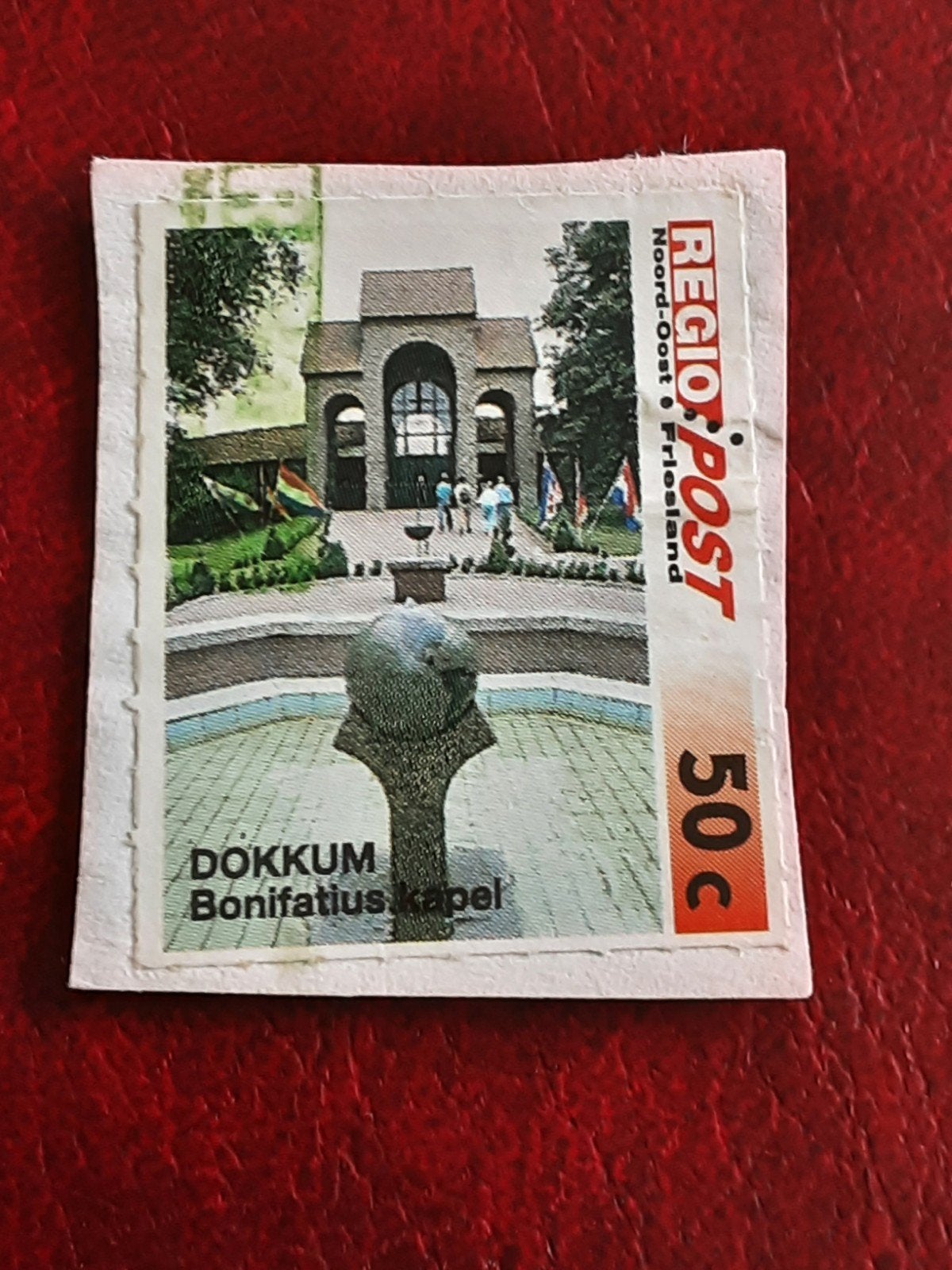 Regiopost. Dokkum. Bonifatiuskapel ( gest), Postzegels en Munten, Ophalen of Verzenden