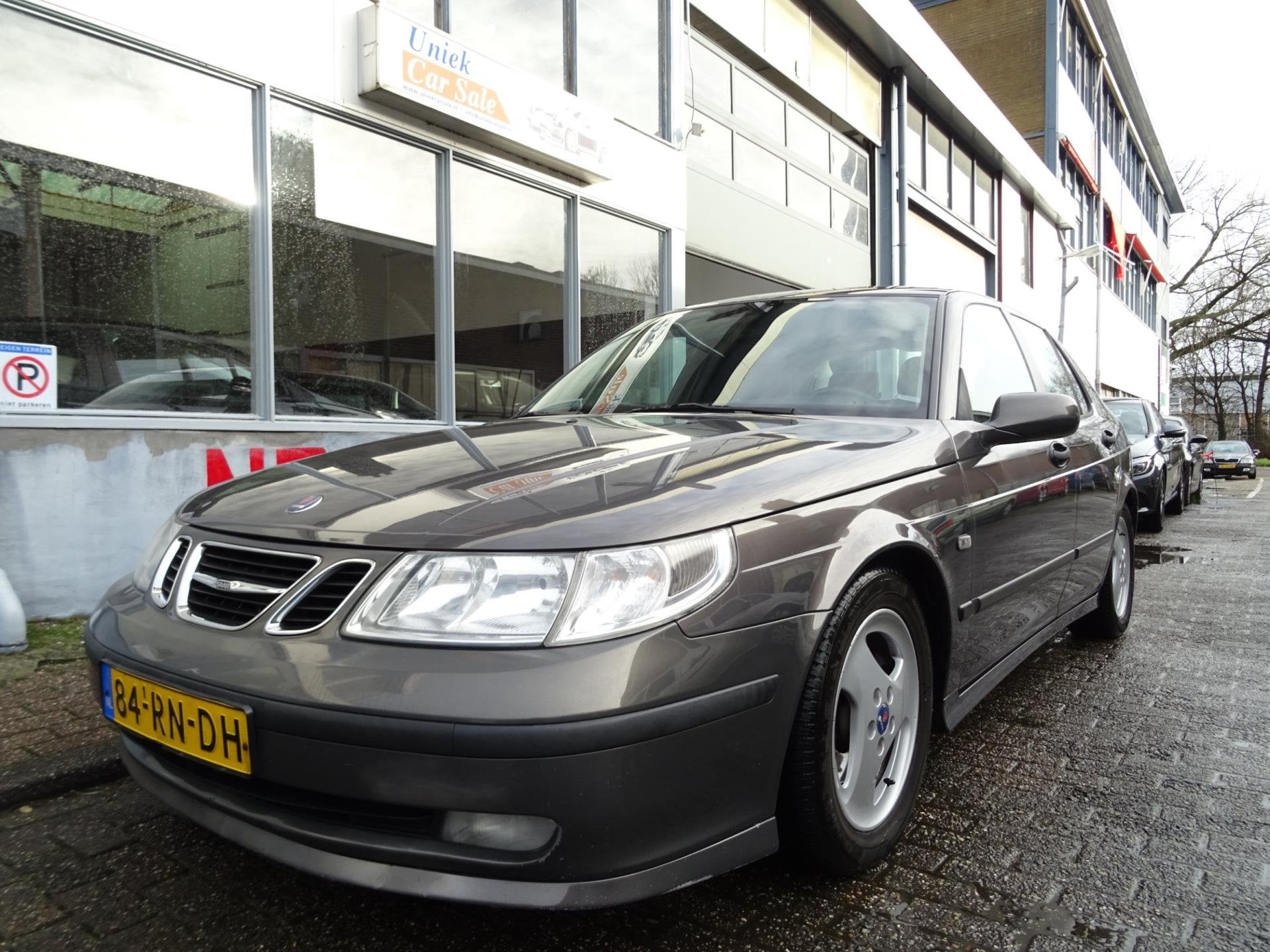 Saab 9-5 2.0t Linear Business Pack Automaat, Auto's, Saab, 4 cilinders, 150 pk, Leder en Stof, Bedrijf