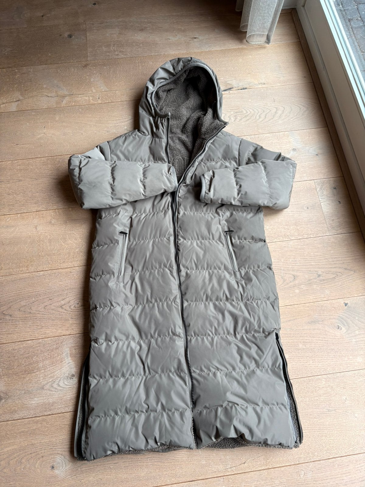 Airforce winterjas taupe Dames maat 40, Ophalen of Verzenden, Zo goed als nieuw, Maat 38/40 (M), Beige
