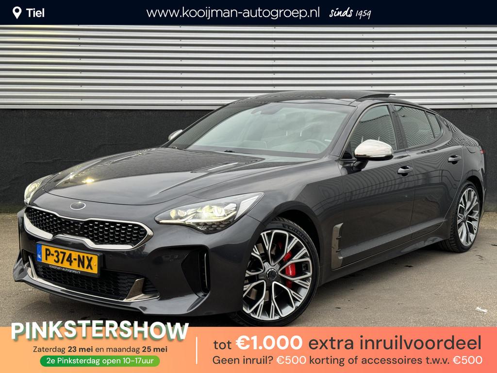 Kia Stinger 3.3 V6 T-GDI AWD GT 370 PK, Schuif/kanteldak, Le, Auto's, Gebruikt, Euro 6, Bedrijf, 3342 cc