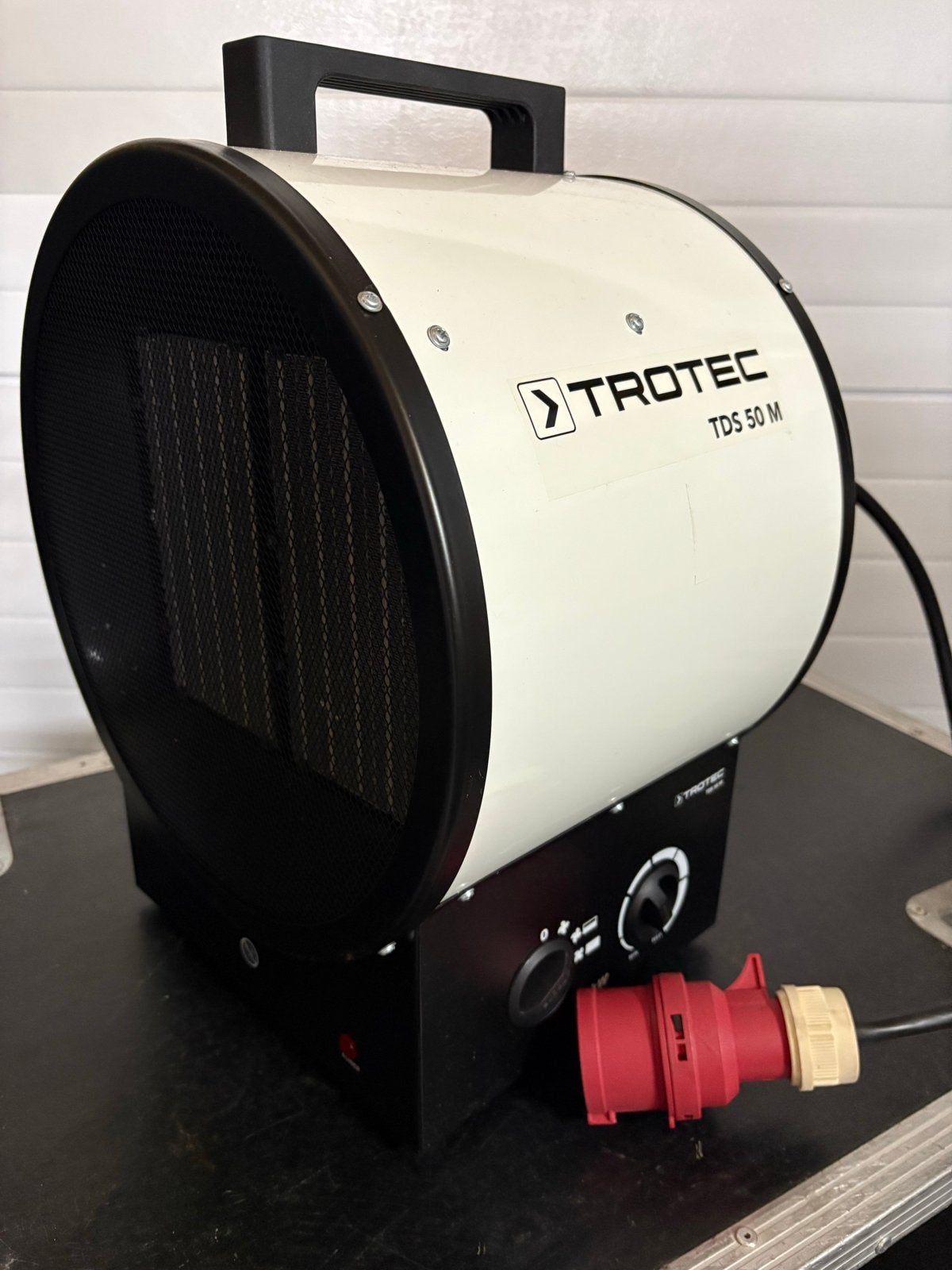 Trotec TDS 50 M Elektrische Kachel / Bouwkachel, Gebruikt, Verwarmen, Ophalen of Verzenden, 100 m³ of groter
