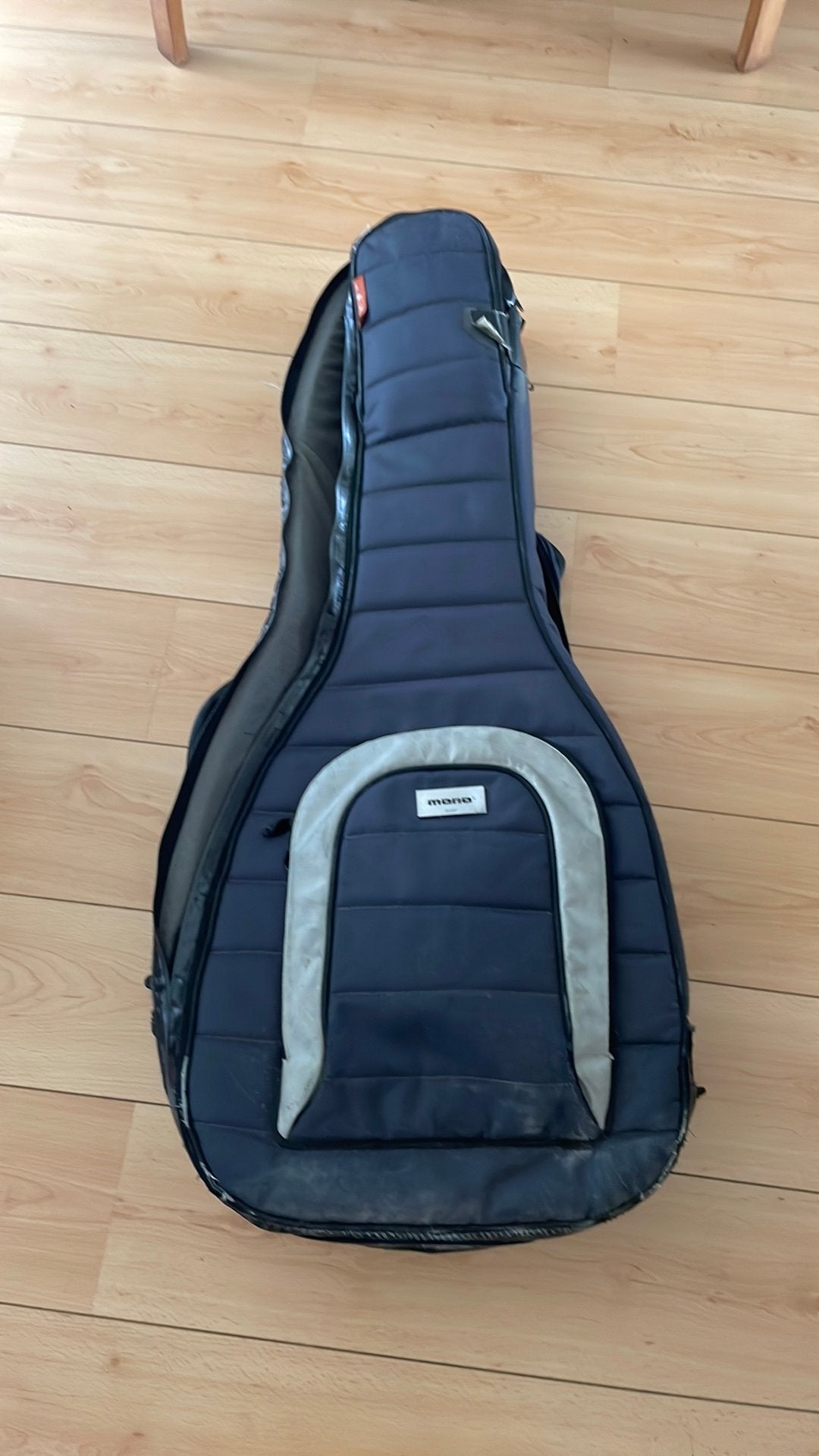 Mono gitaarhoes dreadnought veelgebruikt kapotte rits, Ophalen, Zo goed als nieuw, Akoestische gitaar
