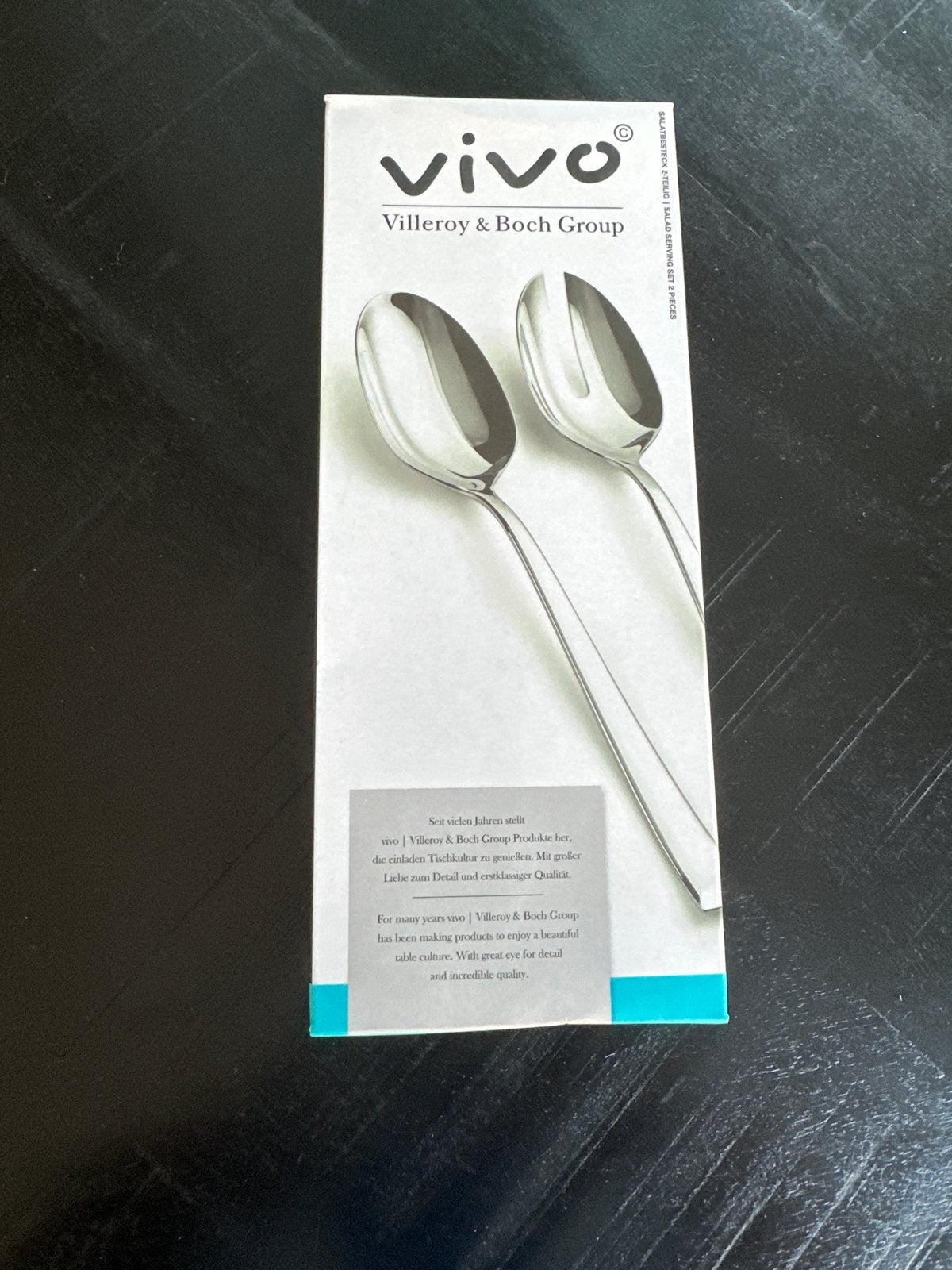 Vivo Villeroy & Boch Group Slabestek - Nieuw, Huis en Inrichting, Keuken | Bestek, Verzenden, Nieuw, Slabestek, Rvs of Chroom