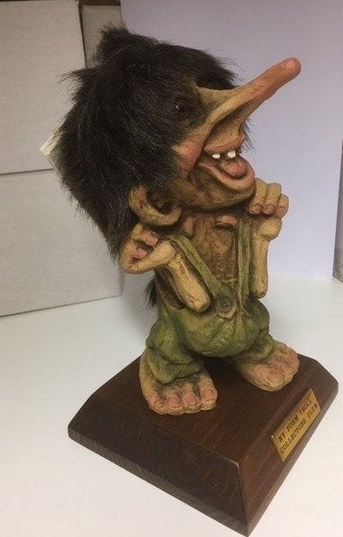 NyForm Trollen uit Noorwegen Troll with Teneu (nieuw), Verzenden, Nieuw, Fantasy