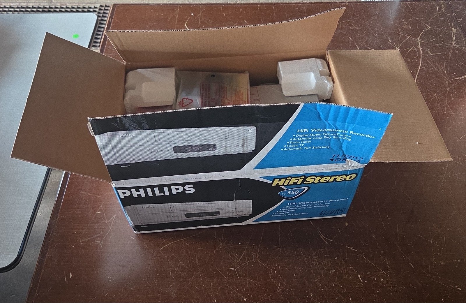 Philips VR 550 HIFI Stereo VHS Video Recorder, Nieuw, Ophalen of Verzenden, X, X