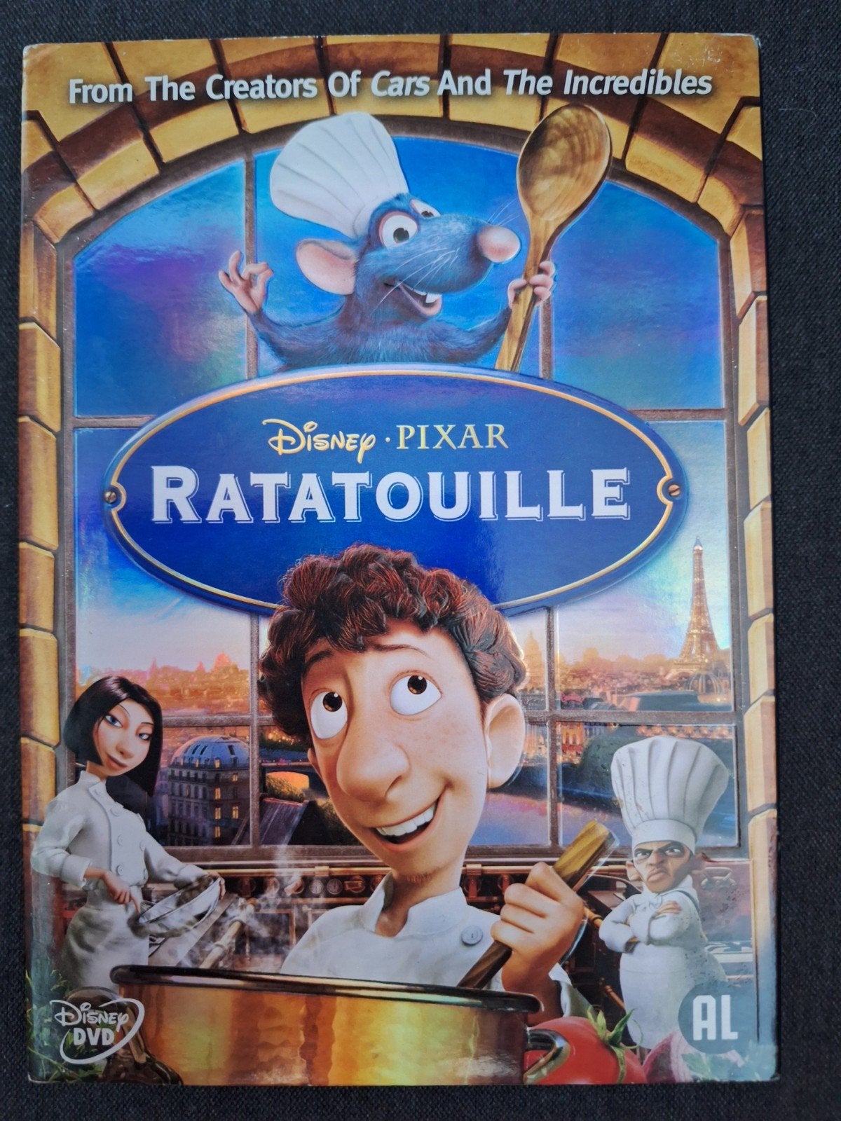 Disney Pixar Ratatouille DVD - Familie animatiefilm, Gebruikt, Animatie, Alle leeftijden, Nederlands