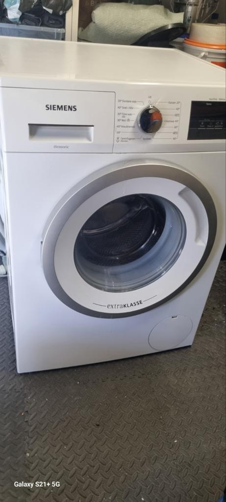 Siemens iSensoric Wasmachine - Extra Klasse, Ophalen, Gebruikt, Energieklasse A of zuiniger, Voorlader
