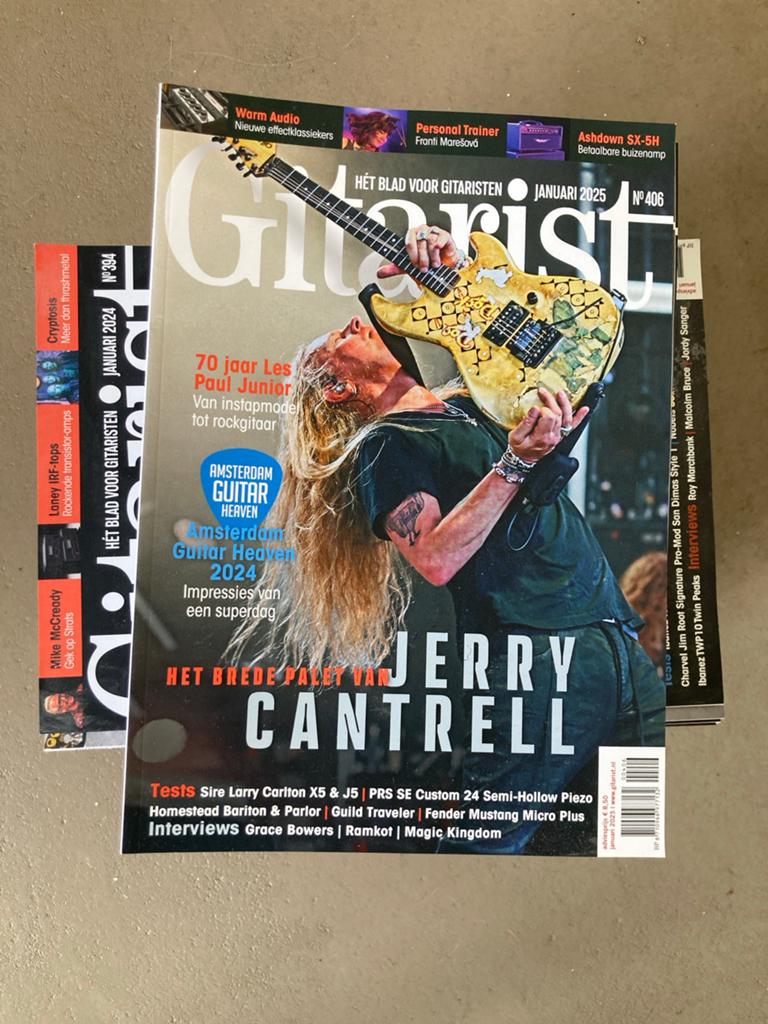 Gitarist Magazine Collectie - zevenmaal jaargang, Ophalen of Verzenden, Gelezen, Muziek, Film of Tv