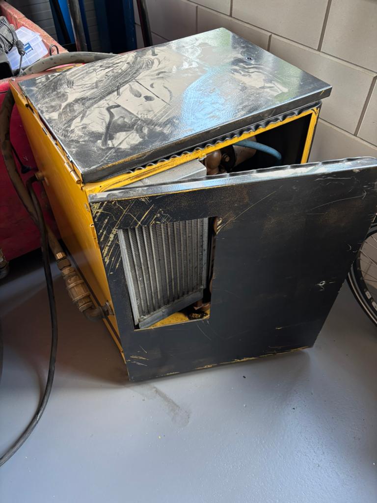 Kaeser rotary schroefcompressor incl. Becker tank 500 liter, Doe-het-zelf en Verbouw, Ophalen