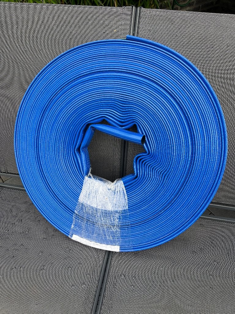 Hozelock Tricoflat afvoerslang pompslang 50 meter, diamet 25, Ophalen of Verzenden, Nieuw, Tuinslang