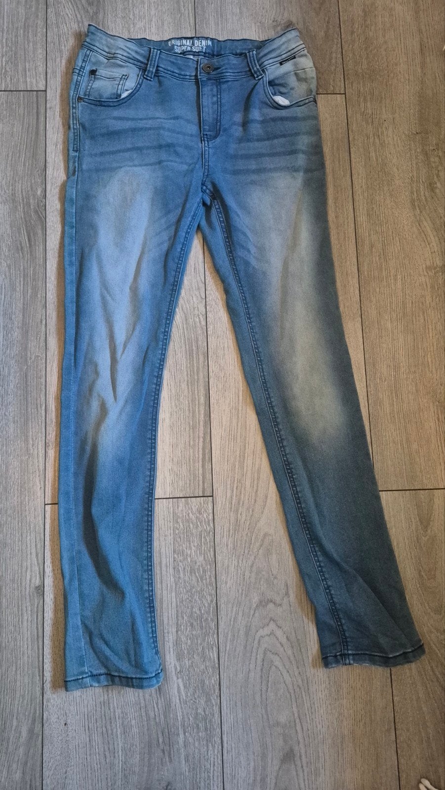 Spijkerbroek maat 164, Kinderen en Baby's, Kinderkleding | Maat 164, Broek, Gebruikt, ORIGINAL DENIM, Jongen of Meisje