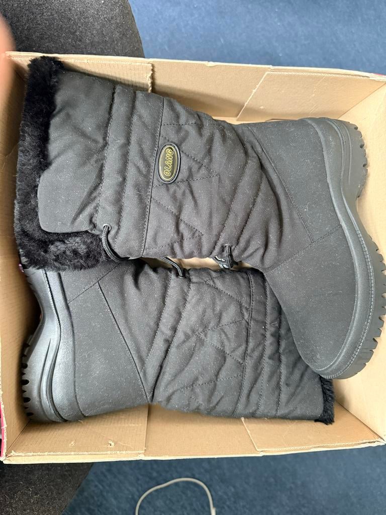 Olang Snowboots Zwart - Maat 39, Ophalen of Verzenden, Zo goed als nieuw, Zwart, Snowboots