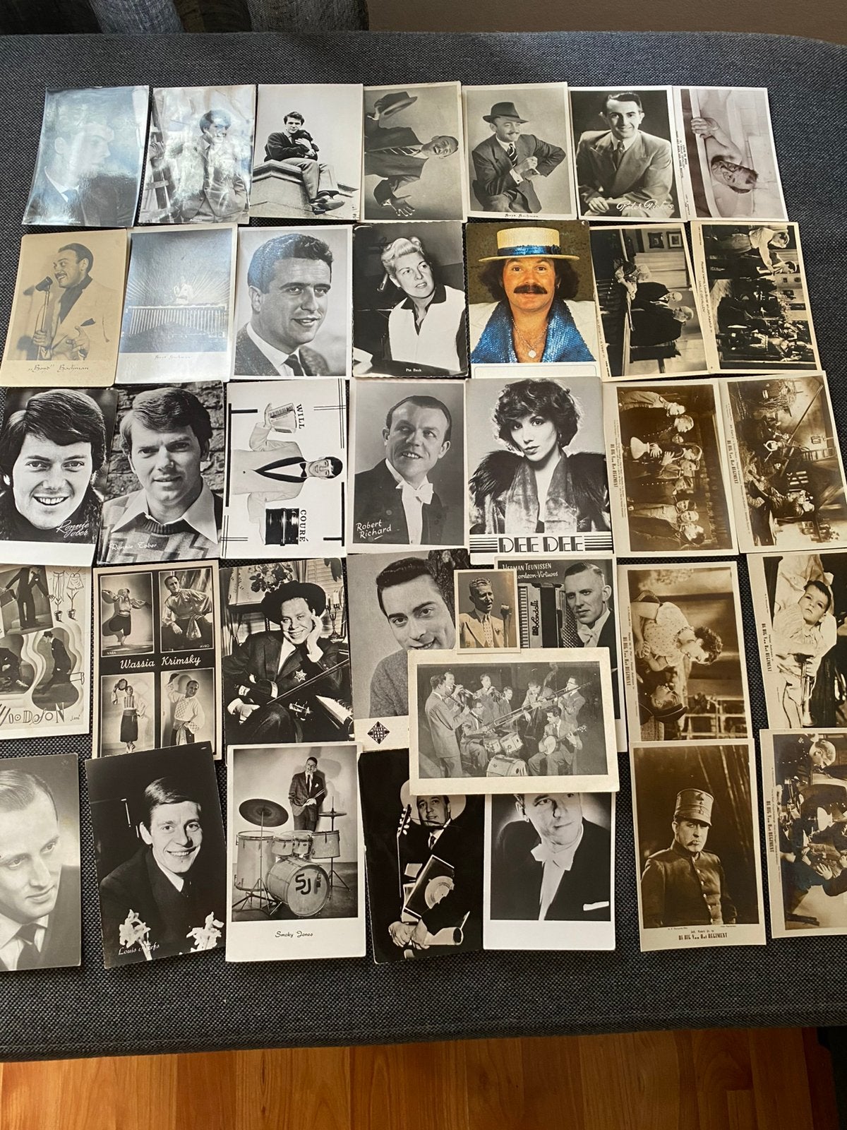 Partij kaarten filmster artiesten, Ophalen of Verzenden, 1980 tot heden, Zo goed als nieuw, Overige onderwerpen