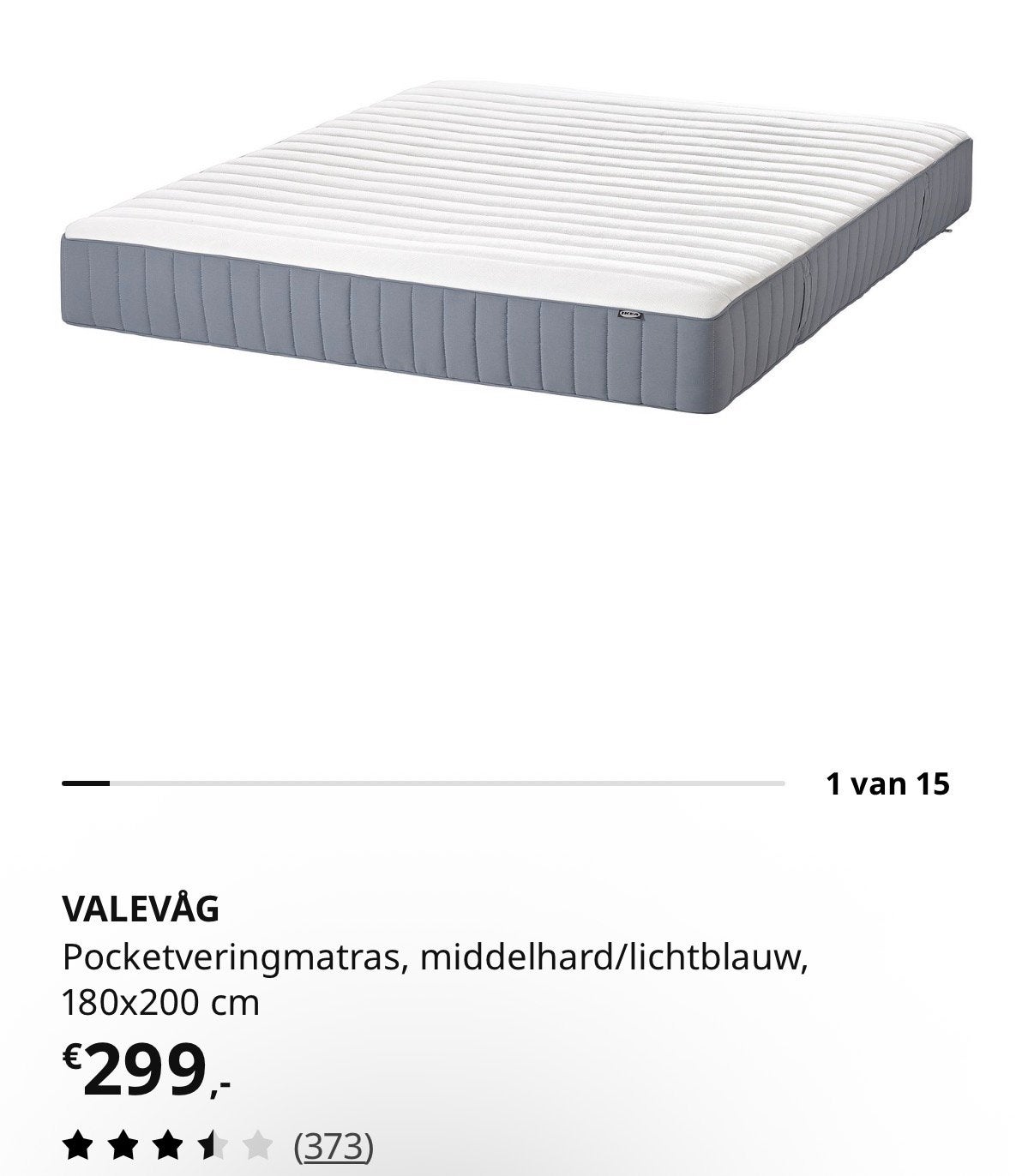 Matras ikea, Ophalen, Gebruikt, Tweepersoons, Matras