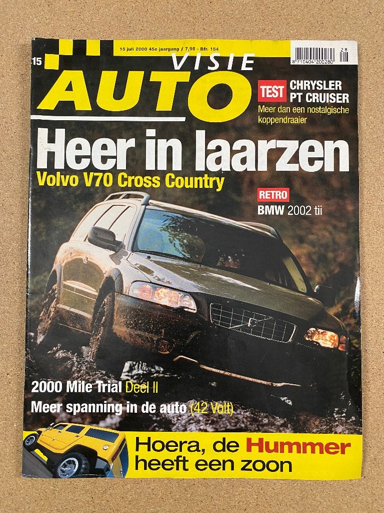 Autovisie 15 2000, Verzenden, Gelezen, Algemeen