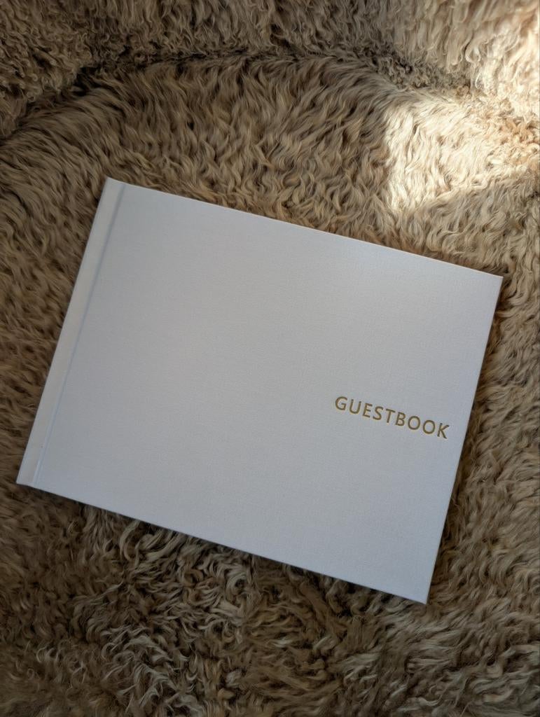 Gastenboek, Ophalen of Verzenden, Zo goed als nieuw, Accessoires
