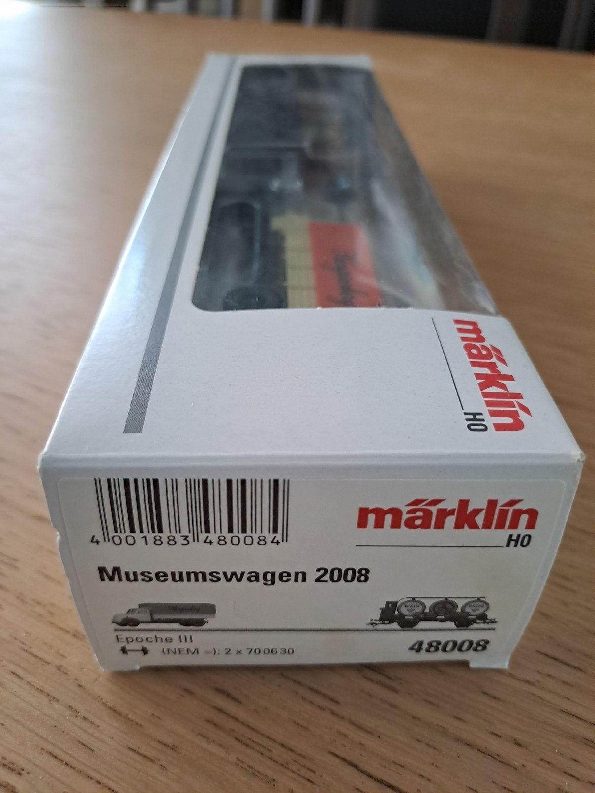 Marklin HO 48008 mudeumwagon, Wisselstroom, Wagon, Ophalen of Verzenden, Zo goed als nieuw