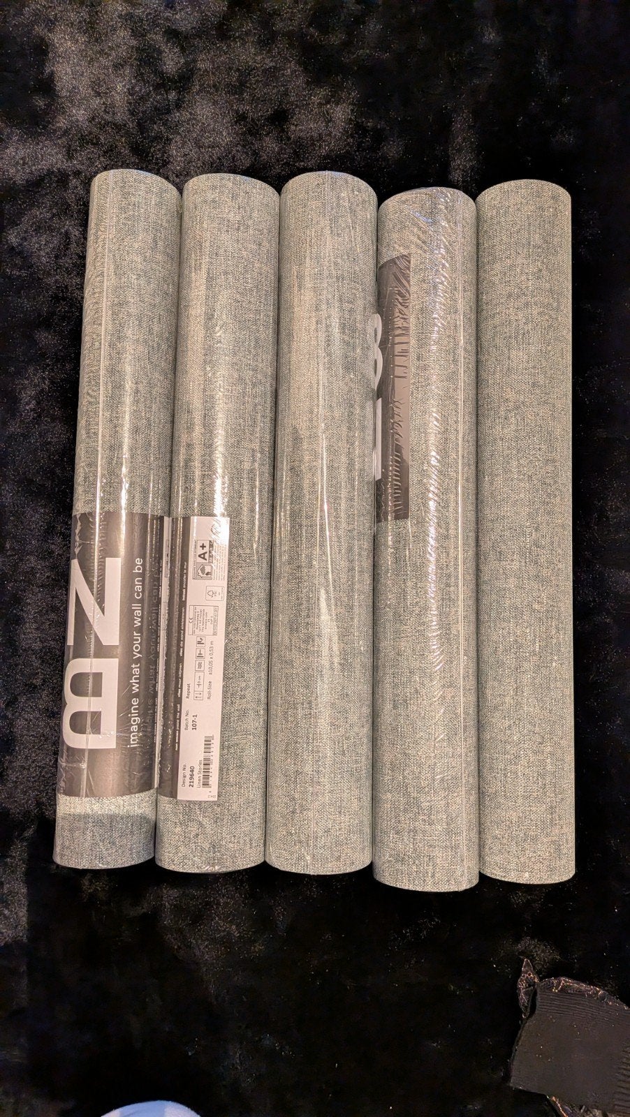 BN Wallcoverings Behang - Linnen Look (5 rollen), Materiaallook, Natuurlijk, BN, Ophalen of Verzenden