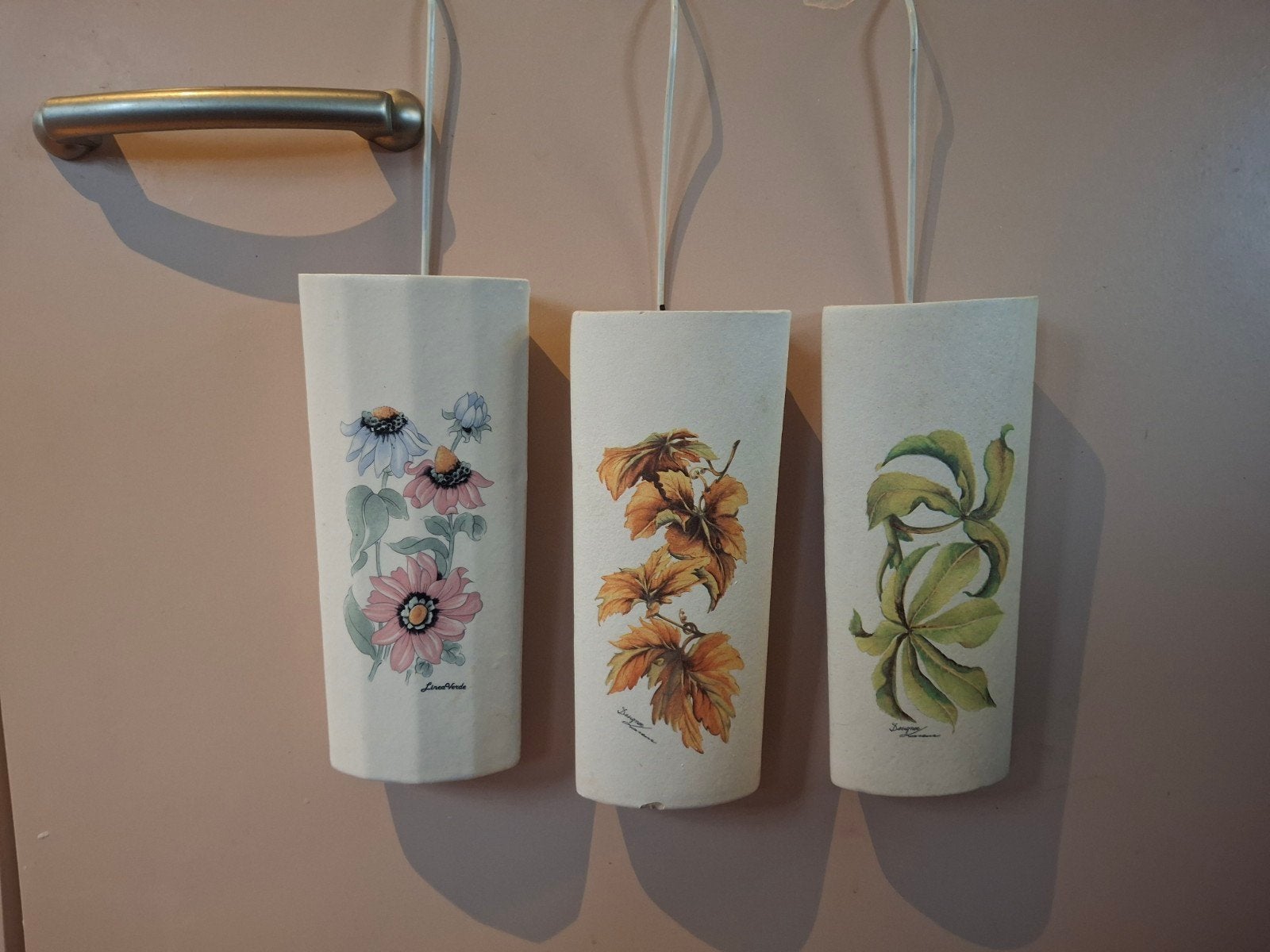 Vintage Il Coccio Botanische Radiator Luchtbevochtigers Set, Ophalen of Verzenden