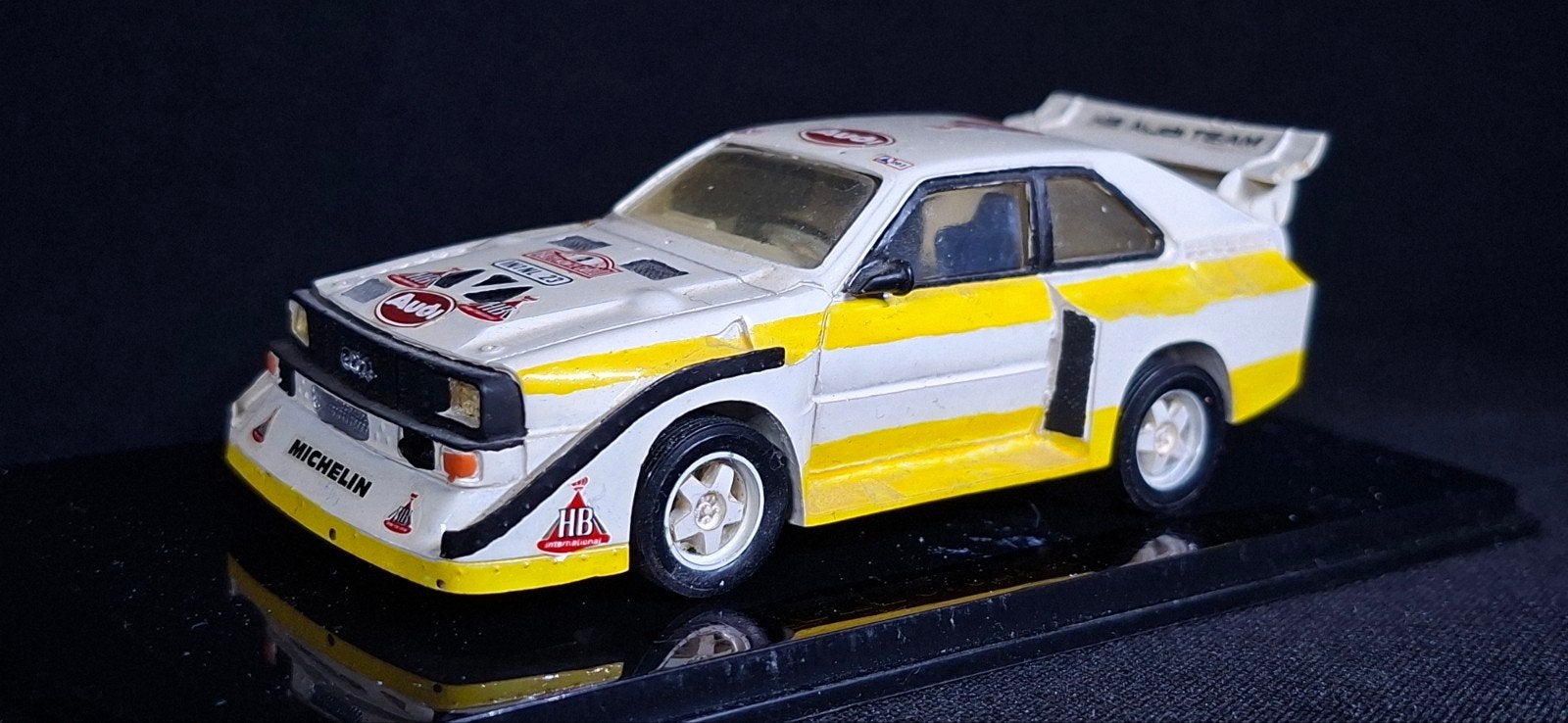 Audi Quattro Starter Maquette - Rally Modelauto, Ophalen of Verzenden, Gebruikt, Overige typen