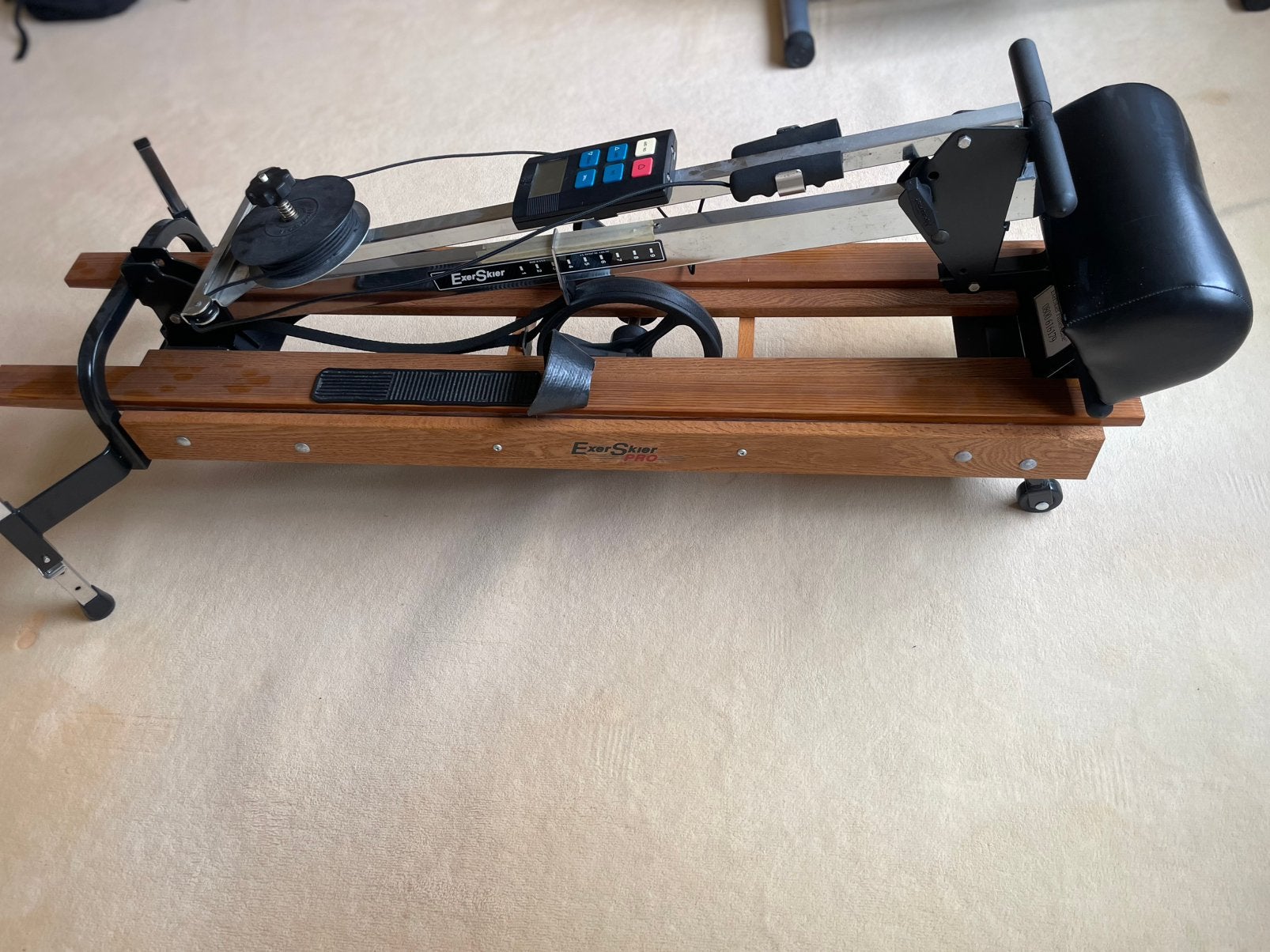 Nordictrack exerskier pro (langlauf machine), Sport en Fitness, Langlaufen, Zo goed als nieuw, Ski's, Ophalen