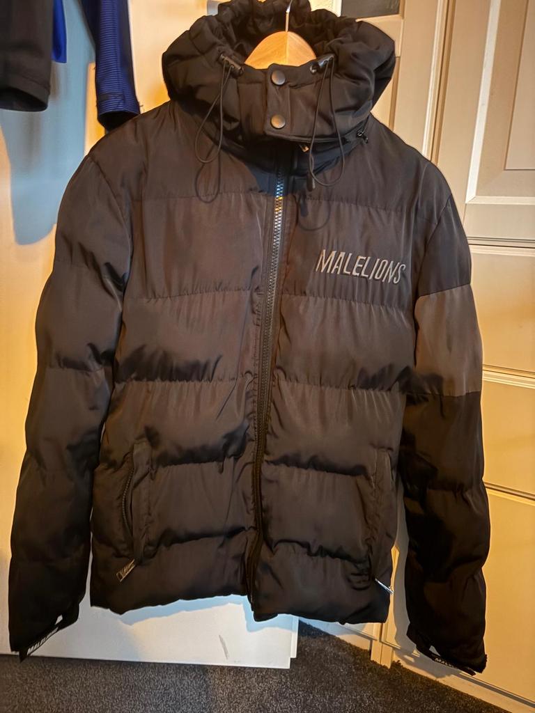 Malelions jas XS, Ophalen, Maat 46 (S) of kleiner, Zwart